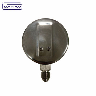 MMWC &amp; Mbar 63mm แคปซูลเครื่องวัดความดัน นาโนเมตร วัสดุเหล็กไร้ขัด