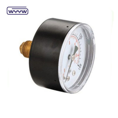 80mm Kpa Mbar Bellows เครื่องวัดความดัน เครื่องวัดความดันต่ํา