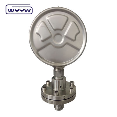 100mm DN20 PN40 ประเภท Flange เครื่องวัดความดัน SS316 เหล็กไร้ขัด