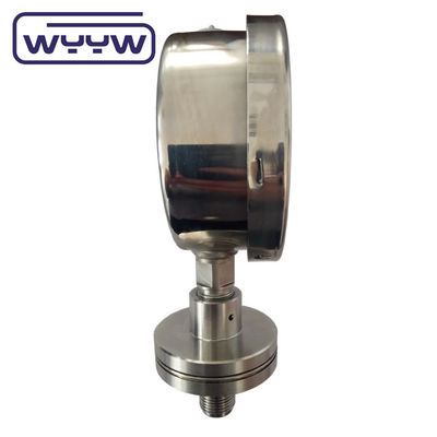 WYYW เครื่องวัดแรงดันแผ่นผ่า 100mm เครื่องวัดแรงดันแรงหนัก