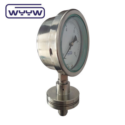 WYYW เครื่องวัดแรงดันแผ่นผ่า 100mm เครื่องวัดแรงดันแรงหนัก