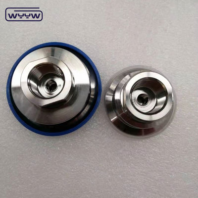 2&quot; 1.5&quot; 1/2&quot; NPT เครื่องวัดความดันแผ่นผนัง สแตนเลส SS316 Tri Clamp เครื่องวัดความดัน