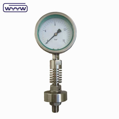 OEM ODM เครื่องวัดความดันอุณหภูมิสูง พร้อมท่อเย็นเหล็กไร้ขัด