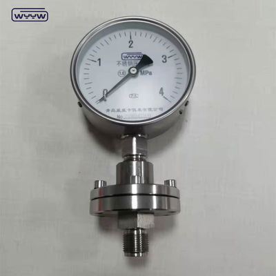 เครื่องวัดแรงดันจากสแตนเลสทุกชนิด พร้อมฟลานจ์ ได้รับการอนุมัติ CE