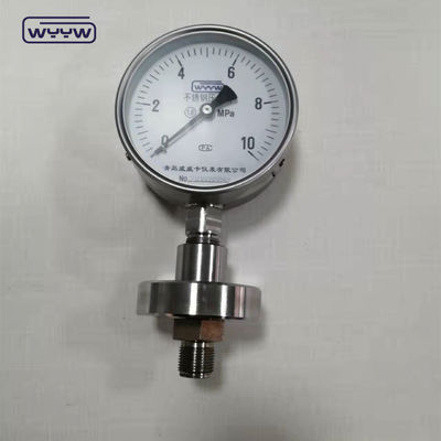 เครื่องวัดแรงดันจากสแตนเลสทุกชนิด พร้อมฟลานจ์ ได้รับการอนุมัติ CE