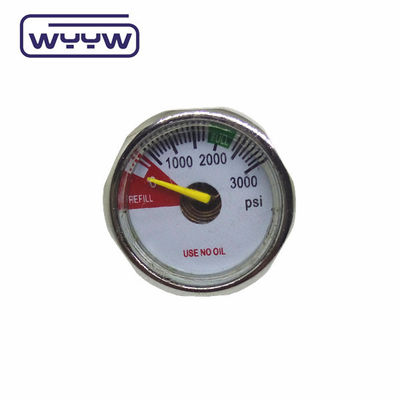 OEM ODM มินิ เครื่องวัดความดัน 300bar PCP Manometer 23mm