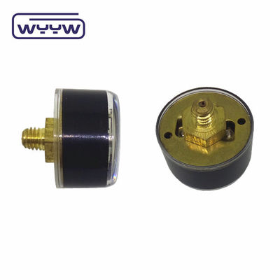 1&quot; 25mm Bar มินิ เครื่องวัดความดัน หลังติดกับพลาสติก