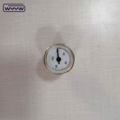 minitura bourdon tube pressure gauge ทองแดง 28mm 315bar mini air pressure gauge สําหรับเพนท์บอลและปืนอากาศ PCP