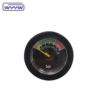 Amazon ขายร้อน 20 มม ดํา มินิ ดิจิตอล เครื่องวัดความดัน 4000psi 6000psi 1/8NPT เครื่องวัดความดันไมโครเมตรสําหรับ Paintball PCP Air