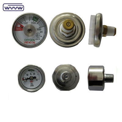 เครื่องวัดความดันขนาดเล็ก OEM เครื่องวัดความดันเครื่องดับไฟเหล็กขนาด 38 มม