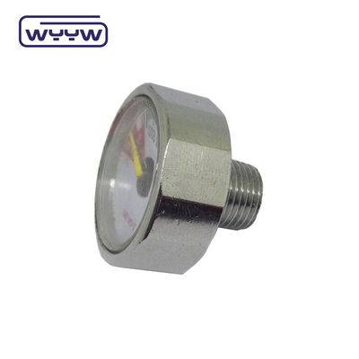 1 นิ้ว 25mm Bar Psi เครื่องวัดแรงกดขนาดเล็ก 1/8 Npt การรับประกัน 1 ปี