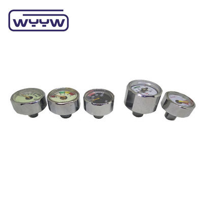 1 นิ้ว 25mm Bar Psi เครื่องวัดแรงกดขนาดเล็ก 1/8 Npt การรับประกัน 1 ปี