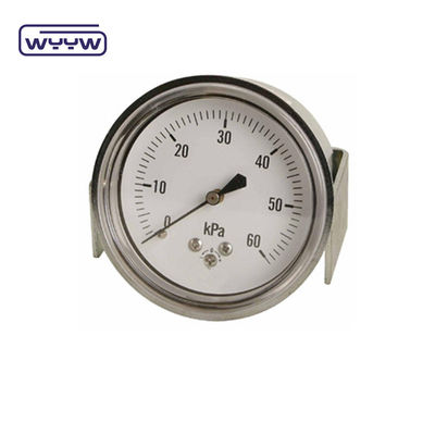 เครื่องวัดความดันจากเหล็กดัดแห้ง ขนาด 60 มิลลิเมตร เครื่องวัดความดันแบบมาโนเมตร