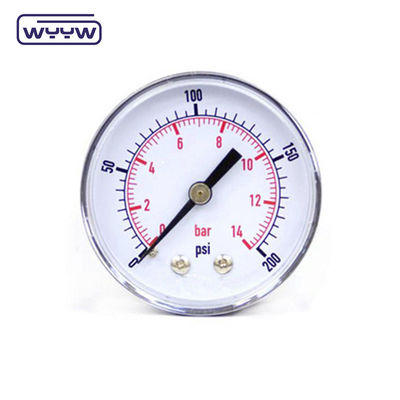 เครื่องวัดความดันจากเหล็กดัดแห้ง ขนาด 60 มิลลิเมตร เครื่องวัดความดันแบบมาโนเมตร