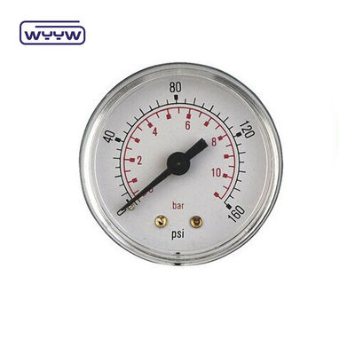 เครื่องวัดความดันจากเหล็กดัดแห้ง ขนาด 60 มิลลิเมตร เครื่องวัดความดันแบบมาโนเมตร