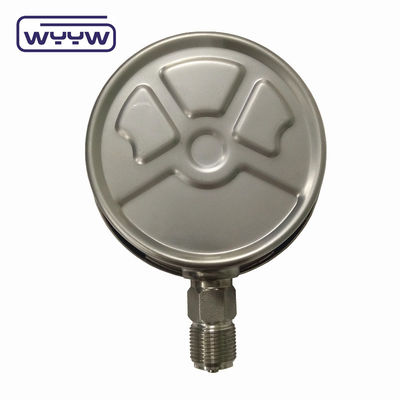 OEM ODM เครื่องวัดความดันที่เต็มไปด้วยของเหลว 4 &quot; เครื่องวัดความดันที่ทนต่อการกระแทก