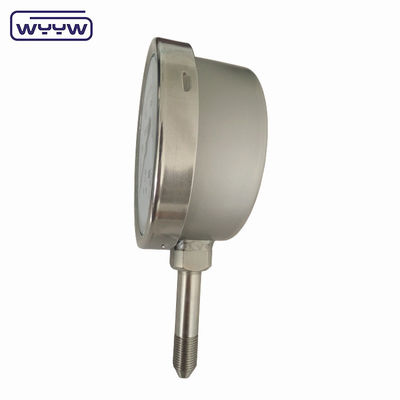 น้ํามันความดันสูง Psi 1000 Bar Boom Sprayer Pressure Gauge Manometer