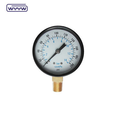 เครื่องกรองสระน้ํา 60mm 100mm 10 Bar Pressure Manometer