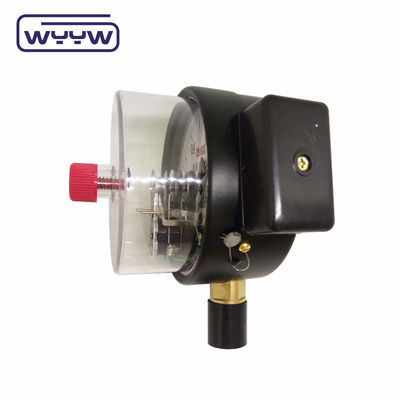 เครื่องวัดแรงดันไฟฟ้า 100mm 380V หลัง Steel Case Manometer AC