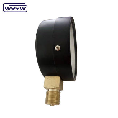 เครื่องวัดความดันในแคปซูล 100 Mbar Bellows Manometer 100mm G1/2&quot;