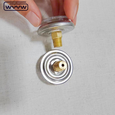 FM NOVEC เครื่องวัดความดัน 41 มิลลิเมตร Oem Bar Psi Center Back Manometer