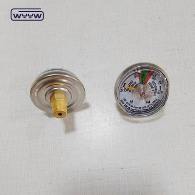FM NOVEC เครื่องวัดความดัน 41 มิลลิเมตร Oem Bar Psi Center Back Manometer