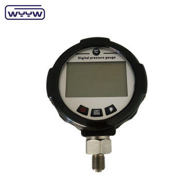 อุณหภูมิการทํางาน 20-140 ° F -6.67 ถึง 60 ° C เครื่องวัดแรงดันดิจิตอลขนาด 80 มม.