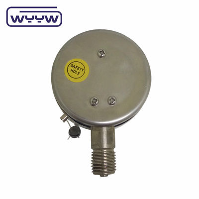 ระยะความดันขนาด 0.. 1000 บาร์ Bourdon Tube Pressure Gauge กับสแตนเลส