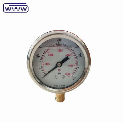 โฟสฟอร์ทองแดง Bourdon Tube วัสดุเครื่องวัดความดัน Manometer สําหรับการใช้งานความดันสูงถึง 0-1000bar ระยะ