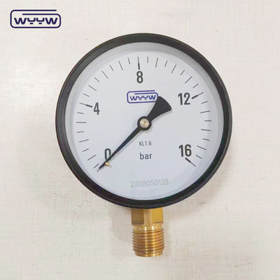 1/4 1/2&quot; 3/8&quot; BSP NPT M เศรษฐกิจ เครื่องวัดแรงดัน สถานที่เดิม ผลิตในบริษัท ประเภท
