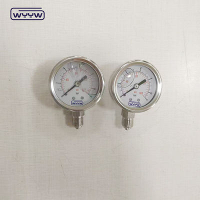 ท่อ Bourton สแตนเลส ขนาดเหลว 1/4&quot; 1/2''BSP / PT / NPT / G / M Thread ± 1.6% ของขนาดเต็ม