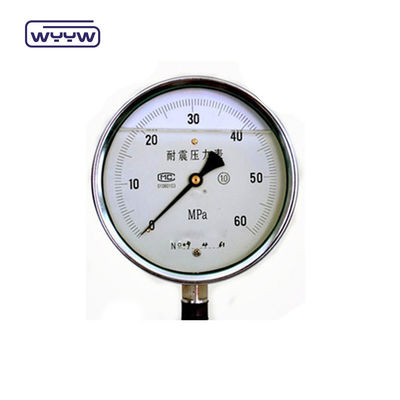 เครื่องวัดความดัน 150 มม. พร้อมเครื่องชี้อัลลูมิเนียมสีดํา