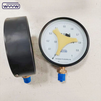 1 4 นิ้ว NPT Connection Size Pressure Gauge Manometer อุปกรณ์วัดแรงดันแม่นยํา เหมาะสําหรับการควบคุมกระบวนการ