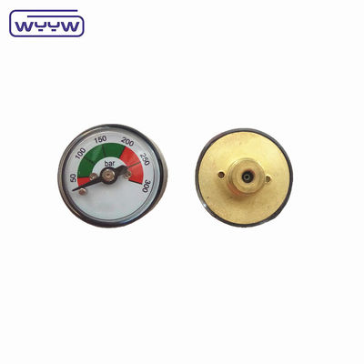 22mm-41mm ขนาดชื่อ Analog Display เครื่องวัดความดันขนาดเล็ก 1/8''G /NPT/M Thread Wide Compatibility