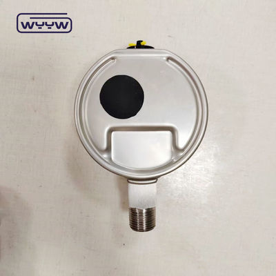 สายสลัด Ss304 กล่อง ss316 ใยกลิสเซอรีน เติมเครื่องวัดความดันแก้วความปลอดภัย พร้อมตัวชี้ปรับ