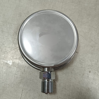 เครื่องวัดแรงดันไฮดรอลิกแบบเต็มของเหลวขนาด 4 นิ้ว ขนาด 100 มม.