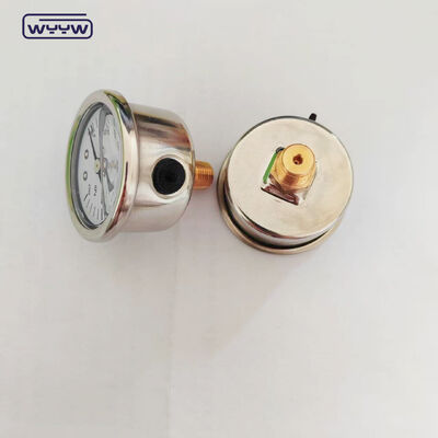 เกจวัดแรงดันแบบเติมกลีเซอรีน ขนาด 40 มม. 2500kPa สำหรับระบบดับเพลิง