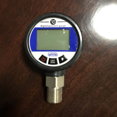 เครื่องวัดแรงดันดิจิตอลความแม่นยําสูง พร้อมจอหลายหน่วยสําหรับช่วง 0-100MPa
