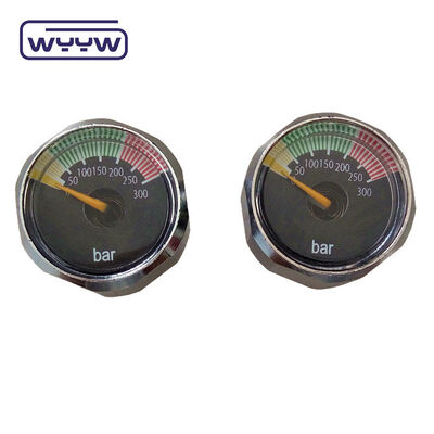 1" 25mm 0-300Bar Paintball Pressure Gauge | Professional Paintball Pressure Gauge Paintball Gun Pressure Gauge 1/8" BSP 22mm Manometer