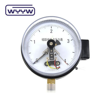 4 นิ้ว 100 มิลลิเมตร 0-1.6MPa เครื่องวัดแรงดันไฟฟ้า