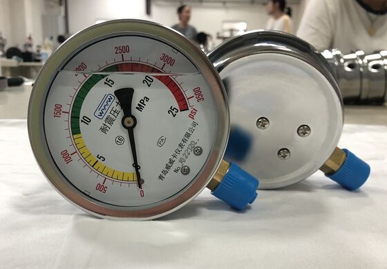 Stainless Steel Pressure Gauge Manometer Featuring Customized Support OBM and Fluid Compatibility Air Designed for Industrial